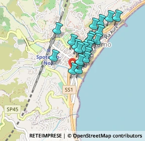 Mappa Via Foce, 17028 Spotorno SV, Italia (0.3545)