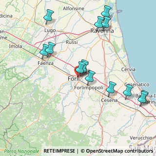 Mappa Via Pacinotti, 47122 Forlì FC, Italia (17.60214)