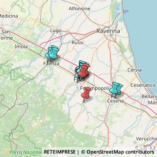 Mappa Via L. Albicini, 47121 Forlì FC, Italia (6.27375)