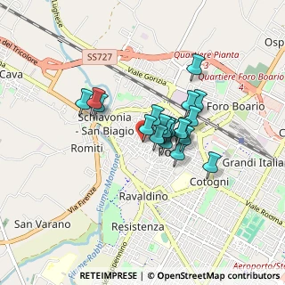 Mappa Corso Giuseppe Garibaldi, 47121 Forlì FC, Italia (0.5825)