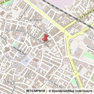 Mappa Corso Giuseppe Mazzini, 68, 47121 Forlì, Forlì-Cesena (Emilia Romagna)