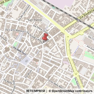 Mappa Corso Giuseppe Mazzini, 70, 47100 Forlì, Forlì-Cesena (Emilia Romagna)