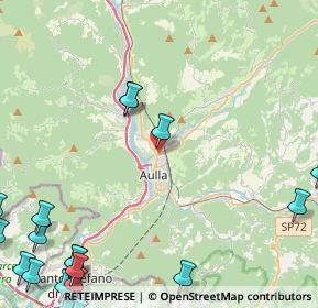 Mappa Via Ubaldo Formentini, 54011 Aulla MS, Italia (7.4935)