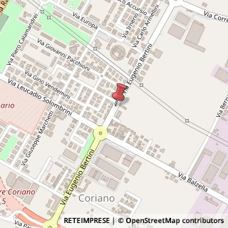 Mappa Via Eugenio Bertini,  128, 47100 Forlì, Forlì-Cesena (Emilia Romagna)