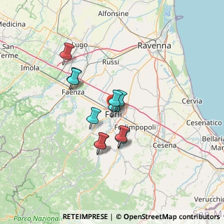 Mappa Via D. Casamorata, 47122 Forlì FC, Italia (10.37)