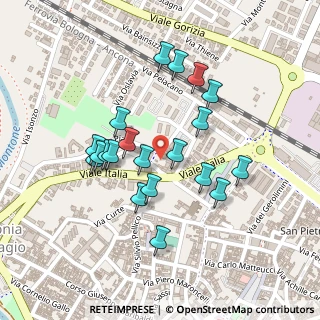 Mappa Via D. Casamorata, 47122 Forlì FC, Italia (0.208)