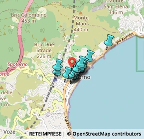 Mappa Via Genova, 17028 Spotorno SV, Italia (0.3685)