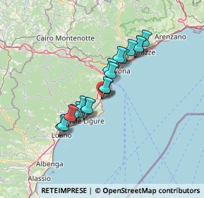 Mappa Via Genova, 17028 Spotorno SV, Italia (10.96889)