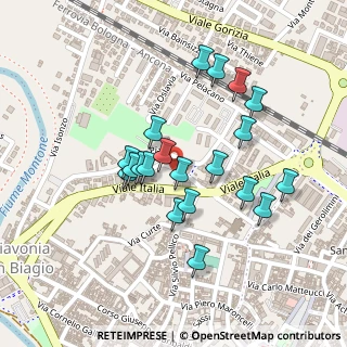 Mappa Via Domenico, 47122 Forlì FC, Italia (0.2025)