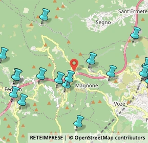 Mappa Via San Giorgio, 17028 Vezzi Portio SV, Italia (2.9455)
