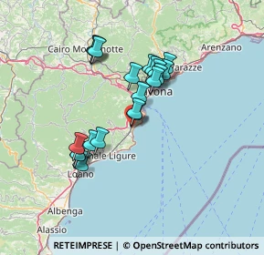 Mappa Vico Santa Caterina, 17028 Spotorno SV, Italia (11.826)