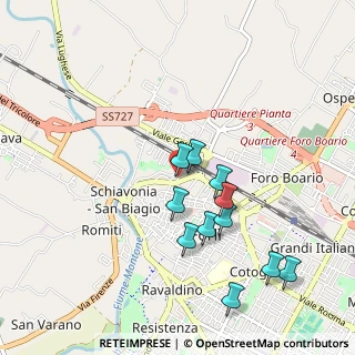 Mappa Via Enrico Forlanini, 47122 Forlì FC, Italia (0.93273)