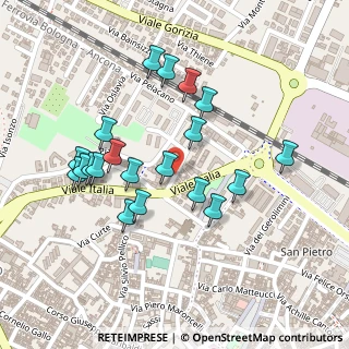Mappa Via Enrico Forlanini, 47122 Forlì FC, Italia (0.228)