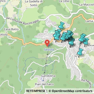 Mappa Via Cà d'Albino, 41029 Sestola MO, Italia (0.4975)