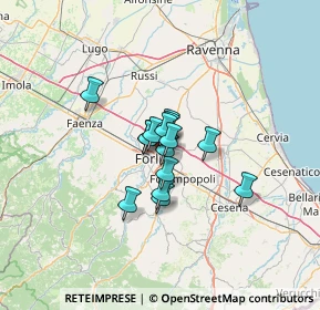 Mappa , 47122 Forlì FC, Italia (7.17067)