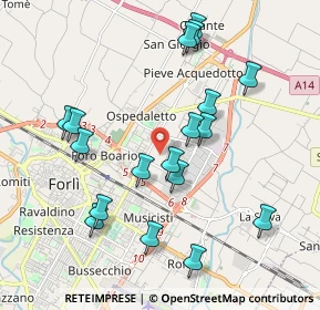 Mappa , 47122 Forlì FC, Italia (2.045)