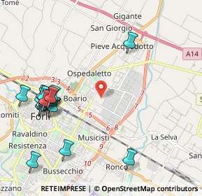 Mappa , 47122 Forlì FC, Italia (2.52706)