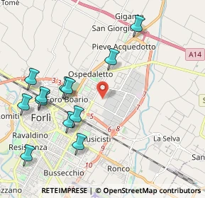 Mappa , 47122 Forlì FC, Italia (2.325)