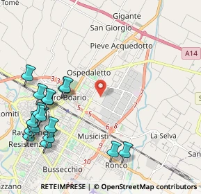 Mappa , 47122 Forlì FC, Italia (2.70706)
