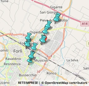 Mappa , 47122 Forlì FC, Italia (1.476)