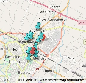 Mappa , 47122 Forlì FC, Italia (1.42385)