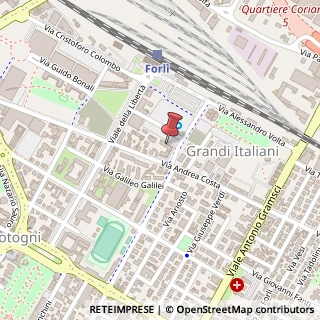 Mappa Piazzale Giovanni Giolitti, 18, 47122 Forlì, Forlì-Cesena (Emilia Romagna)