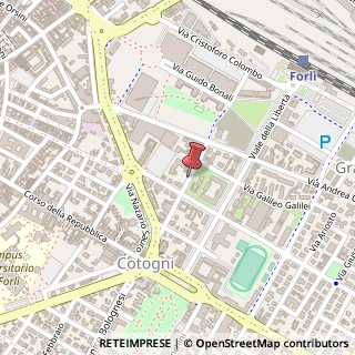 Mappa Viale Luigi Ridolfi, 47122 Forl? FC, Italia, 47122 Forlì, Forlì-Cesena (Emilia Romagna)