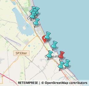 Mappa Viale Sicilia, 48015 Cervia RA, Italia (4.02182)