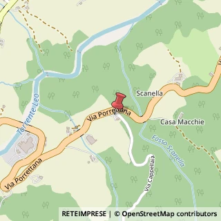 Mappa Via Porrettana, 4580, 41021 Fanano, Modena (Emilia Romagna)