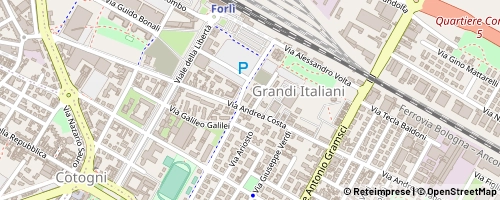 Mappa Forlì