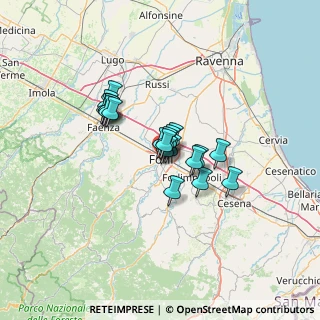 Mappa Corso Armando Diaz, 47121 Forlì FC, Italia (8.8285)