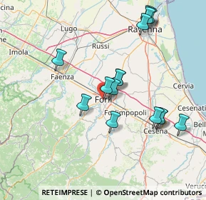Mappa Corso Armando Diaz, 47121 Forlì FC, Italia (15.09533)