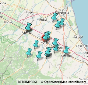Mappa Corso Armando Diaz, 47121 Forlì FC, Italia (11.19)