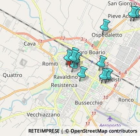 Mappa Corso Armando Diaz, 47121 Forlì FC, Italia (1.61833)
