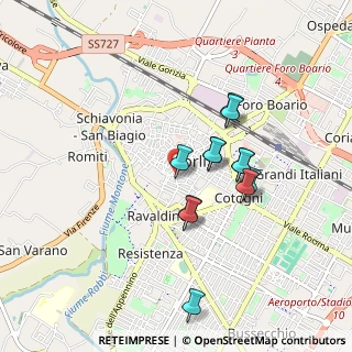 Mappa Corso Armando Diaz, 47121 Forlì FC, Italia (0.75833)