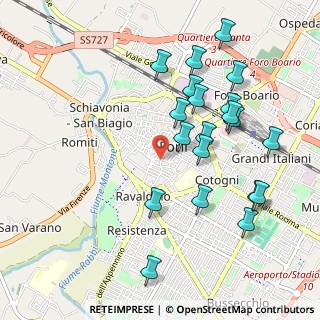 Mappa Corso Armando Diaz, 47121 Forlì FC, Italia (1.059)