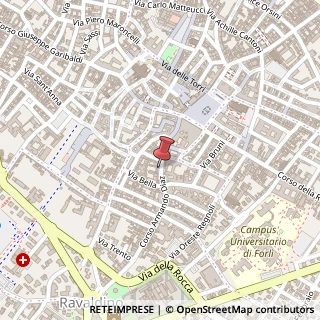 Mappa Corso Armando Diaz, 54, 47121 Forlì, Forlì-Cesena (Emilia Romagna)