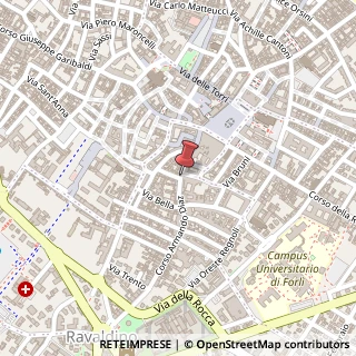 Mappa Corso Armando Diaz,  49, 47100 Forlì, Forlì-Cesena (Emilia Romagna)