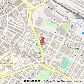 Mappa Viale Giacomo Matteotti, 49A, 47122 Forlì, Forlì-Cesena (Emilia Romagna)