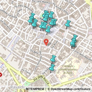 Mappa Via Volturno, 47121 Forlì FC, Italia (0.27)