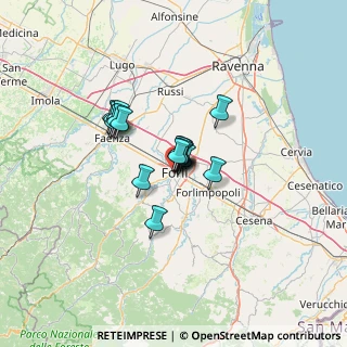 Mappa Via Volturno, 47121 Forlì FC, Italia (7.89706)