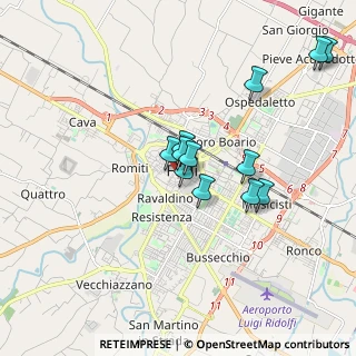 Mappa Via Volturno, 47121 Forlì FC, Italia (1.57583)