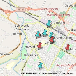Mappa Via Volturno, 47121 Forlì FC, Italia (0.79846)