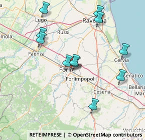 Mappa Viale della Costituzione, 47122 Forlì FC, Italia (16.03818)