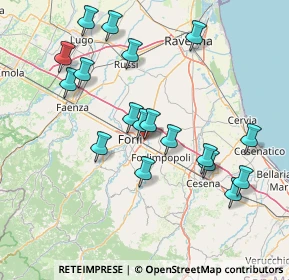 Mappa Viale della Costituzione, 47122 Forlì FC, Italia (15.68444)