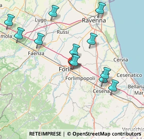 Mappa Viale della Costituzione, 47122 Forlì FC, Italia (16.2)