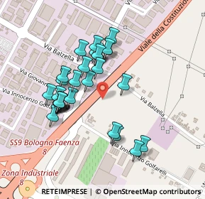 Mappa Viale della Costituzione, 47122 Forlì FC, Italia (0.2)