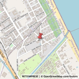 Mappa Piazza Kennedy, 13, 47042 Cesenatico, Forlì-Cesena (Emilia Romagna)
