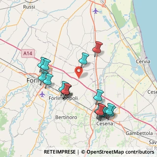 Mappa SP 106, 47122 Forlì FC (7.94235)