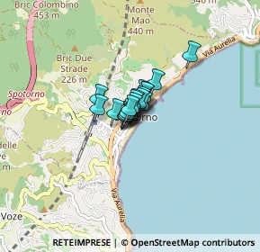 Mappa Via Aurelia, 17028 Spotorno SV, Italia (0.28)